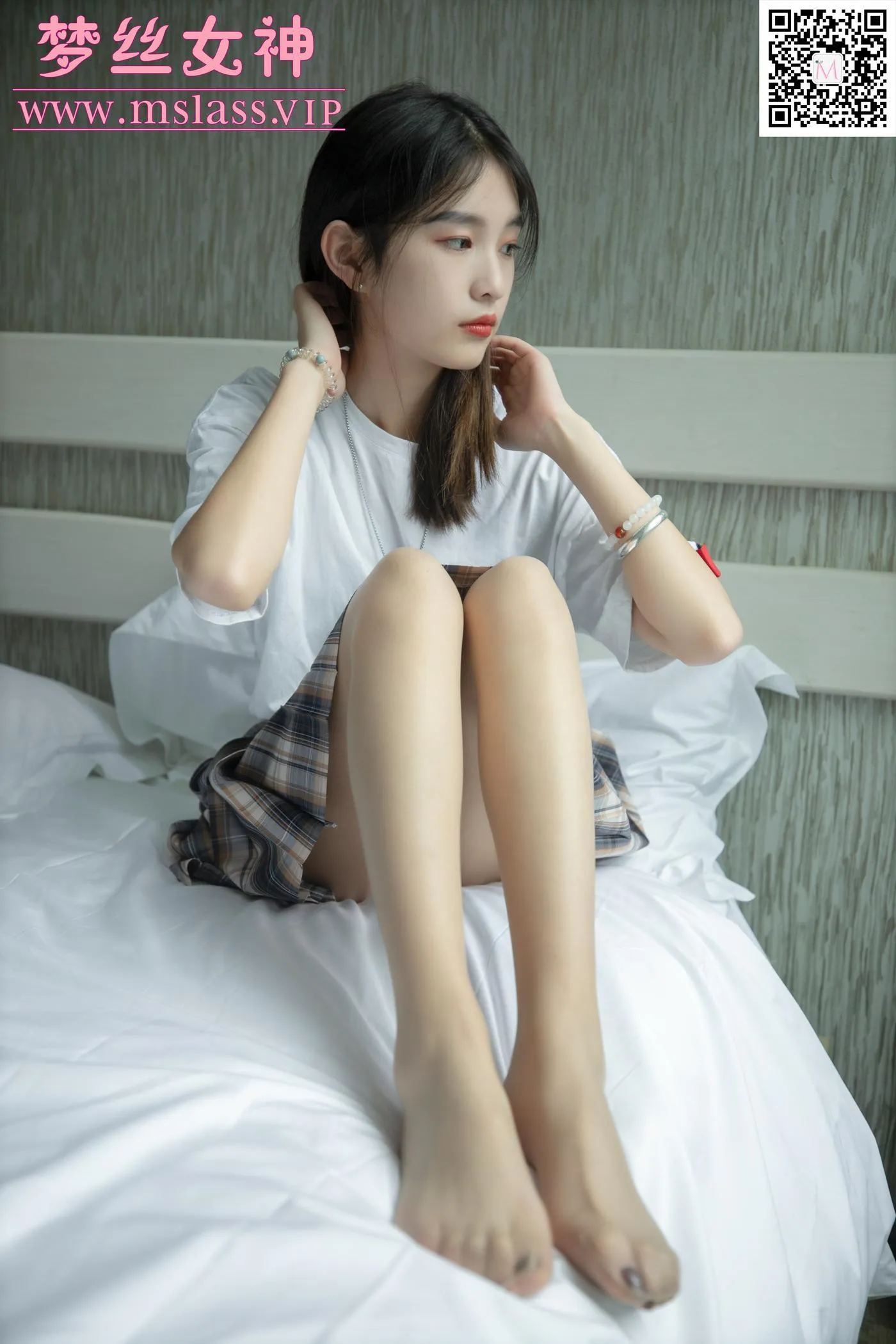 [MSLASS梦丝女神] 2020.10.13 NO.129 王晓瑞 纯系女神 [60P]插图5